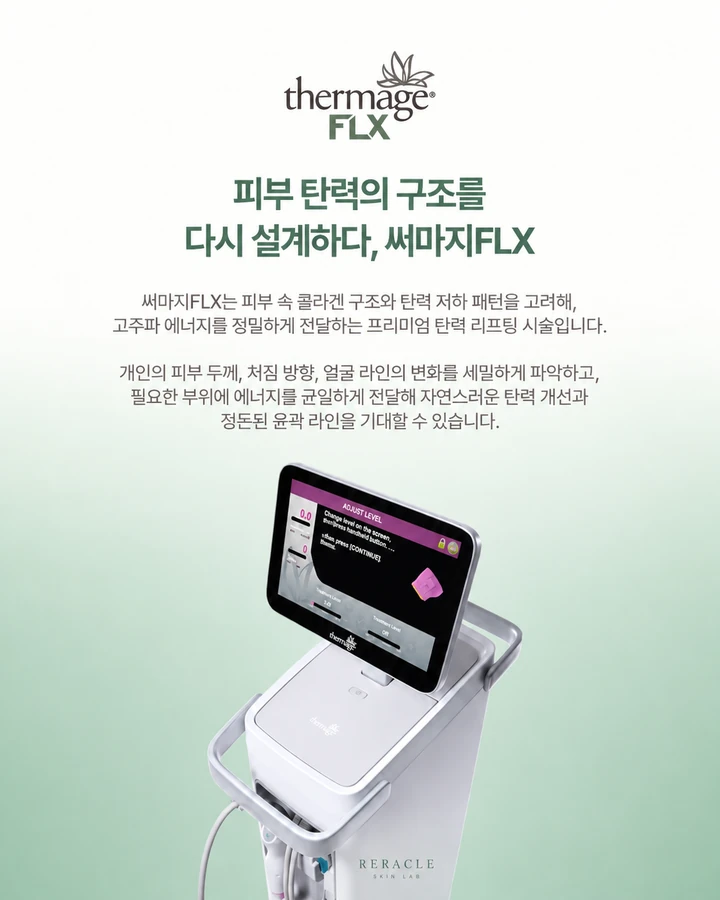 써마지FLX 고주파 리프팅 설명 이미지